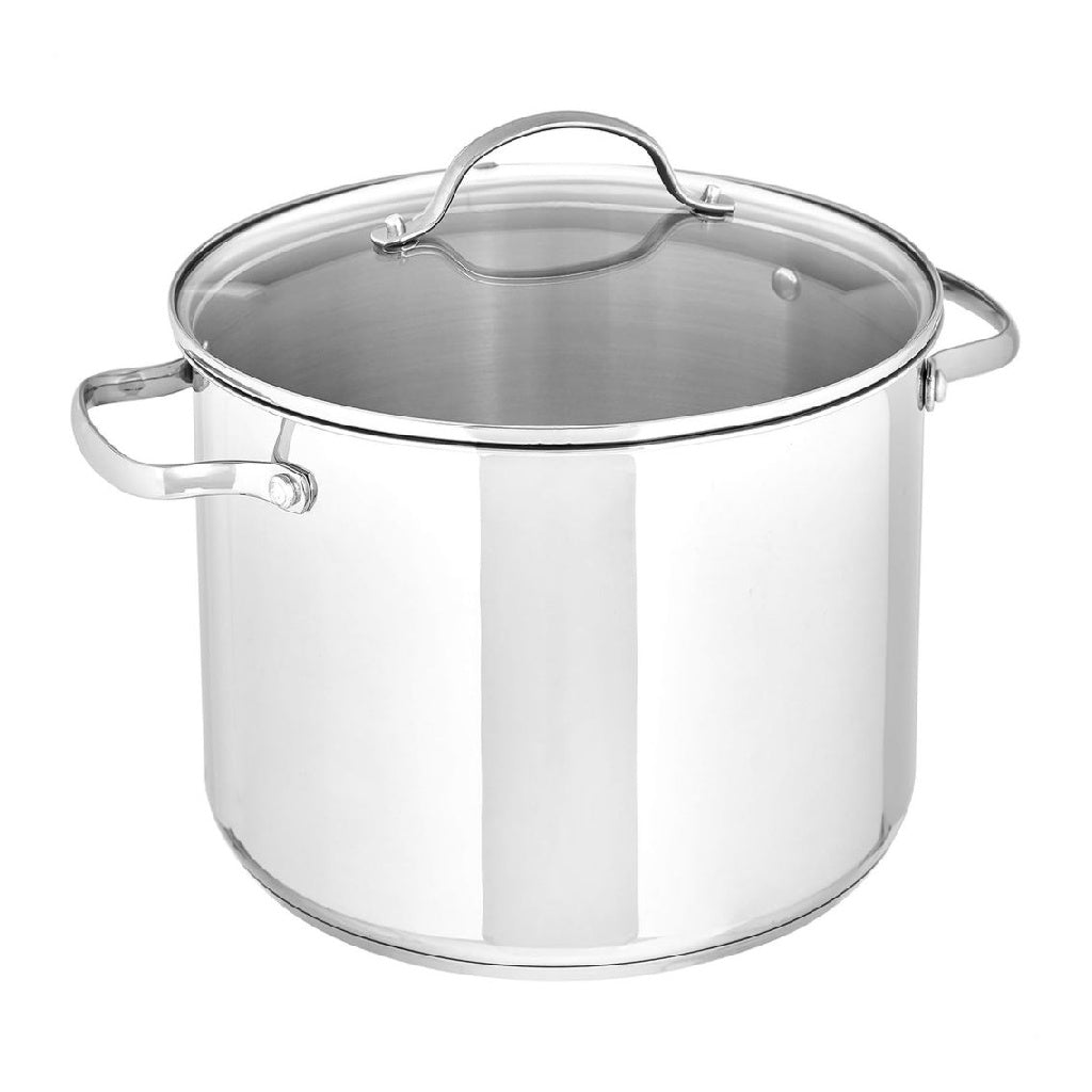 acier Marmite en inoxydable avec couvercle 76 l Argent¨¦
