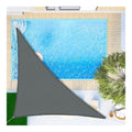 Voile SUNNY GUARD d'ombrage Triangulaire 3x3x425m Imperm¨¦able Toile Ombrage UV Protection destin¨¦ ¨¤ Patio Jardin Terrasse Ext¨¦rieur BalconGris Anthracite