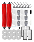 pi¨¨ces 29 QV35A accessoires pour Roborock Qrevo s Pro/QV 35A/QV 35S/QR 598/QR 798 appareil de nettoyage robot2 brosses principales6 sacs ¨¤ poussi¨¨re4 filtres HEPA6 brosses lat¨¦rales8 tampons du entretien