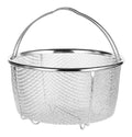 vapeur panier Panier ¨¤ Vapeur Insert pour Cuisson ¨¤ Vapeurs poss¨¦dant Poign¨¦e RecouverteCuiseur Vapeurs en Acier Inoxydable Paniers ¨¤ Passoire En Maille En Acier Inoxydable20cm