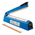 Scelleuse de FfiMe Sacs ¨¤ Impulsion bo?tier en m¨¦tal Solide thermoscelleuse Manuelle Robuste poss¨¦dant pi¨¨ces du Rechange pour sceller Les Sacs en Plastique et Les Sacs d'emballage r¨¦tractables 30cm