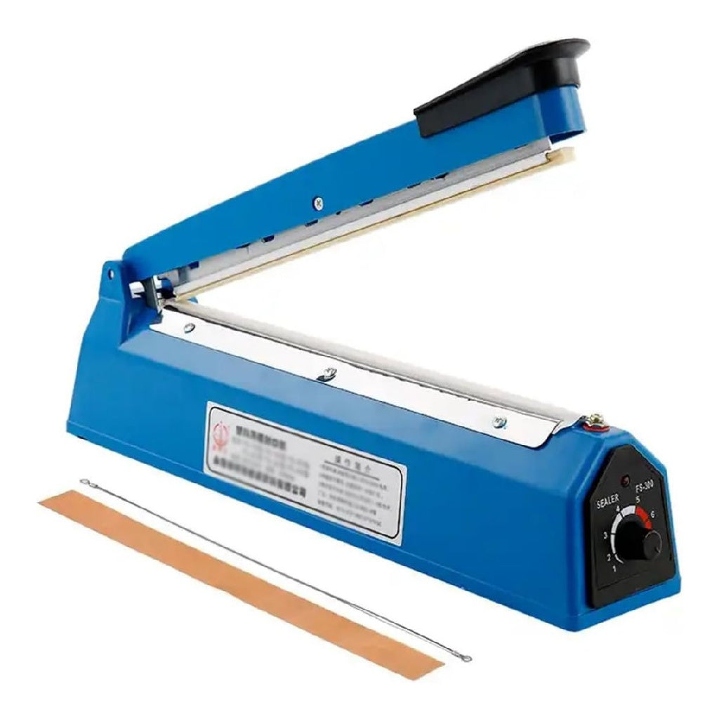 Scelleuse de FfiMe Sacs ¨¤ Impulsion bo?tier en m¨¦tal Solide thermoscelleuse Manuelle Robuste poss¨¦dant pi¨¨ces du Rechange pour sceller Les Sacs en Plastique et Les Sacs d'emballage r¨¦tractables 30cm