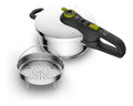 P2534047 Autocuiseur Cocotteminute Compact itres 3 L Cuisson rapide pour 1 ¨¤ 2 personnes Pr¨¦serve les vitamines Format compact facile ¨¤ ranger 2 programmes de cuisson