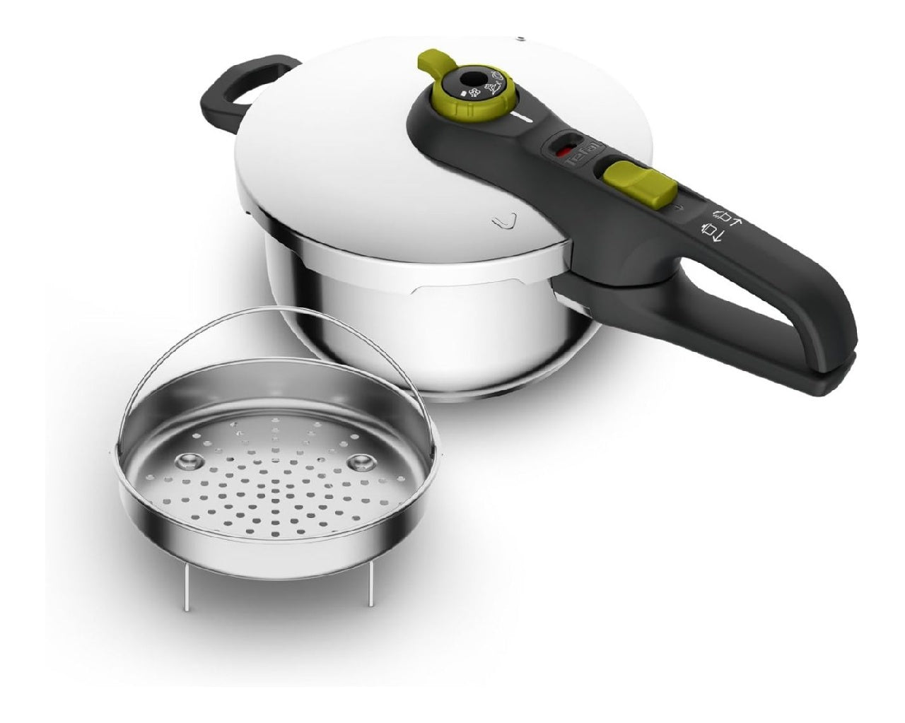 P2534047 Autocuiseur Cocotteminute Compact itres 3 L Cuisson rapide pour 1 ¨¤ 2 personnes Pr¨¦serve les vitamines Format compact facile ¨¤ ranger 2 programmes de cuisson